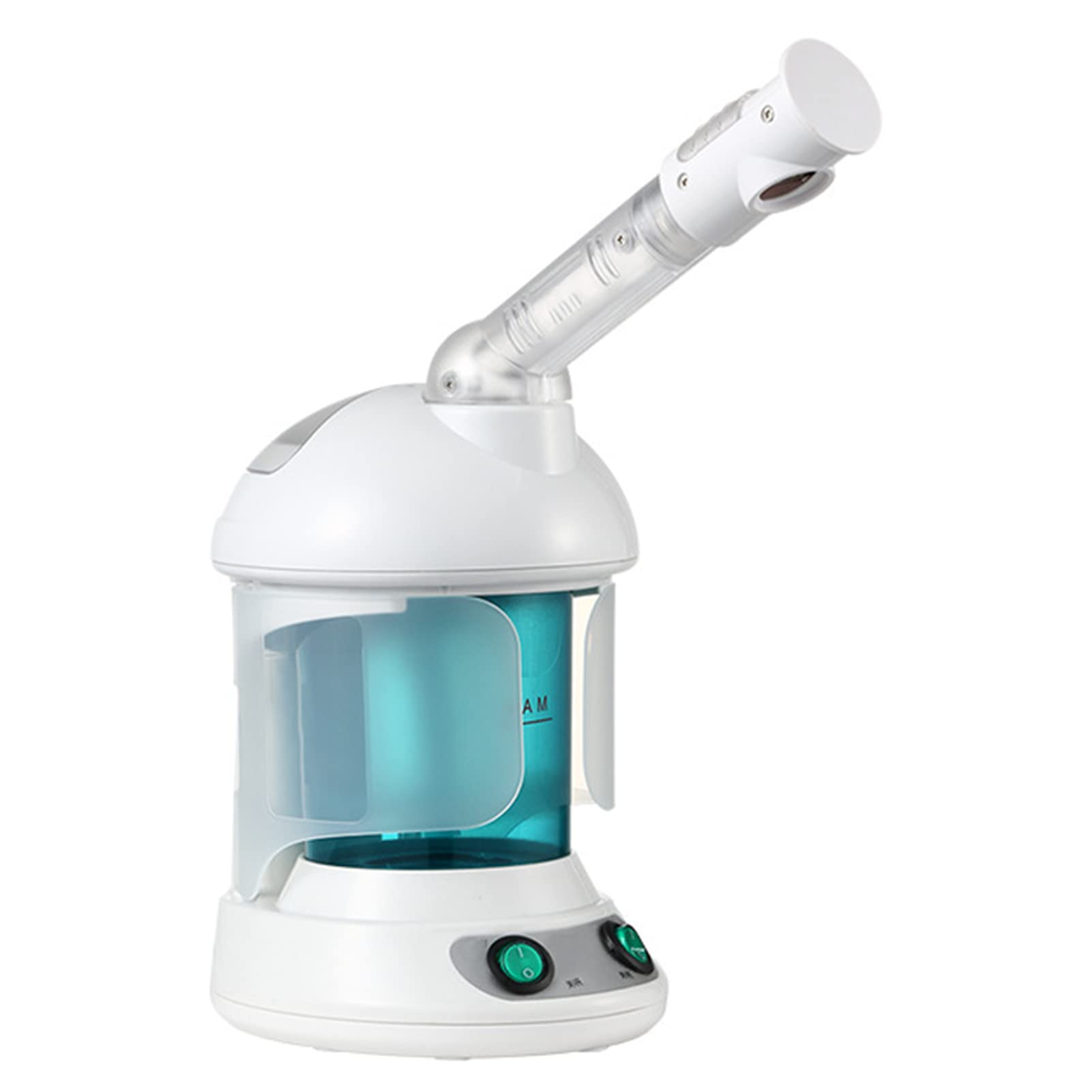 EXCLUZO 360° Ionic Facial Steamer with Hot Spray - Deep Moisturizing Skin Care for Home Spa & Relaxation - Perfect for Hydration, Blackhead Removal & Glowing Skin