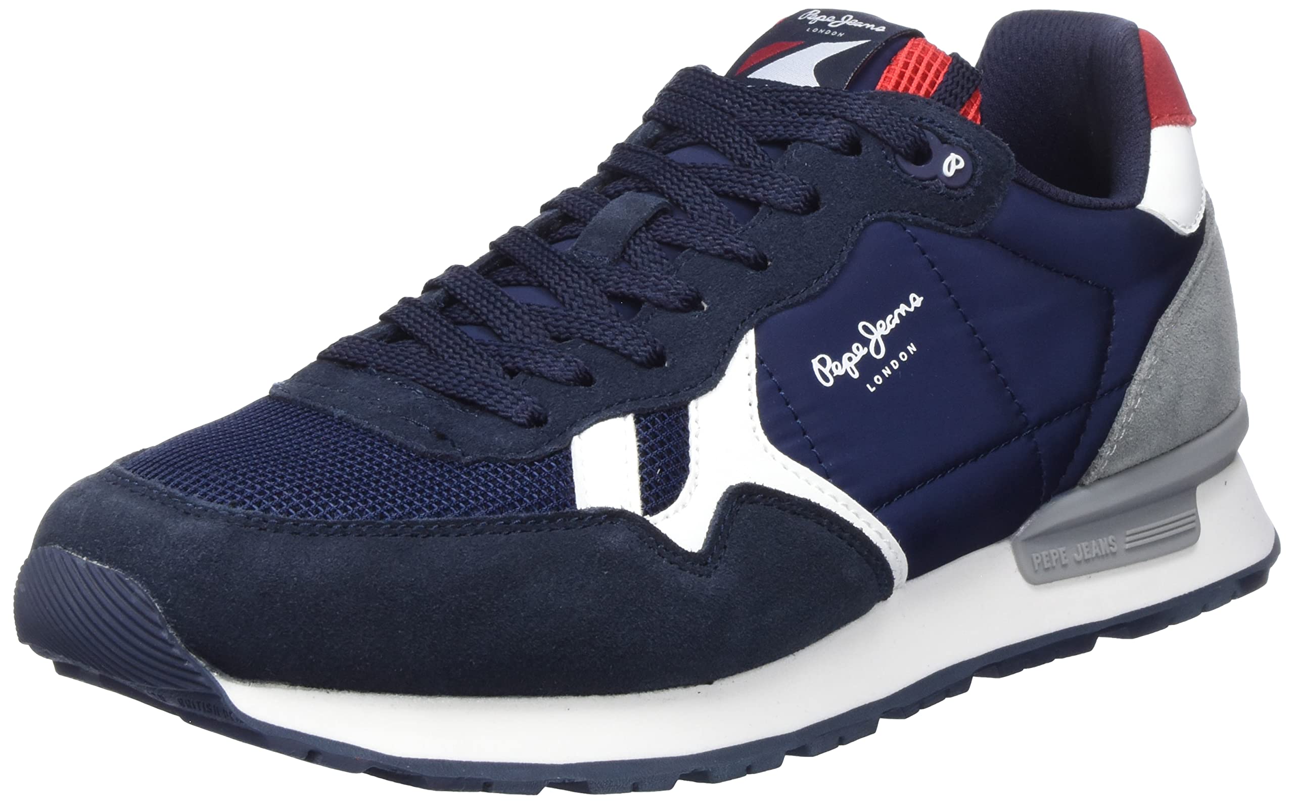 Pepe Jeans Men's Casual Sneakers - Lightweight Comfortable Walking Shoes for Men | Perfect for Daily Wear, Gym, and Outdoor Activities