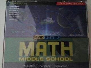 Mind Power Math Workbook for Middle School Students - Improve Math Skills with Fun Exercises for Grades 6-8 | Perfect for Homeschooling & Classroom Learning