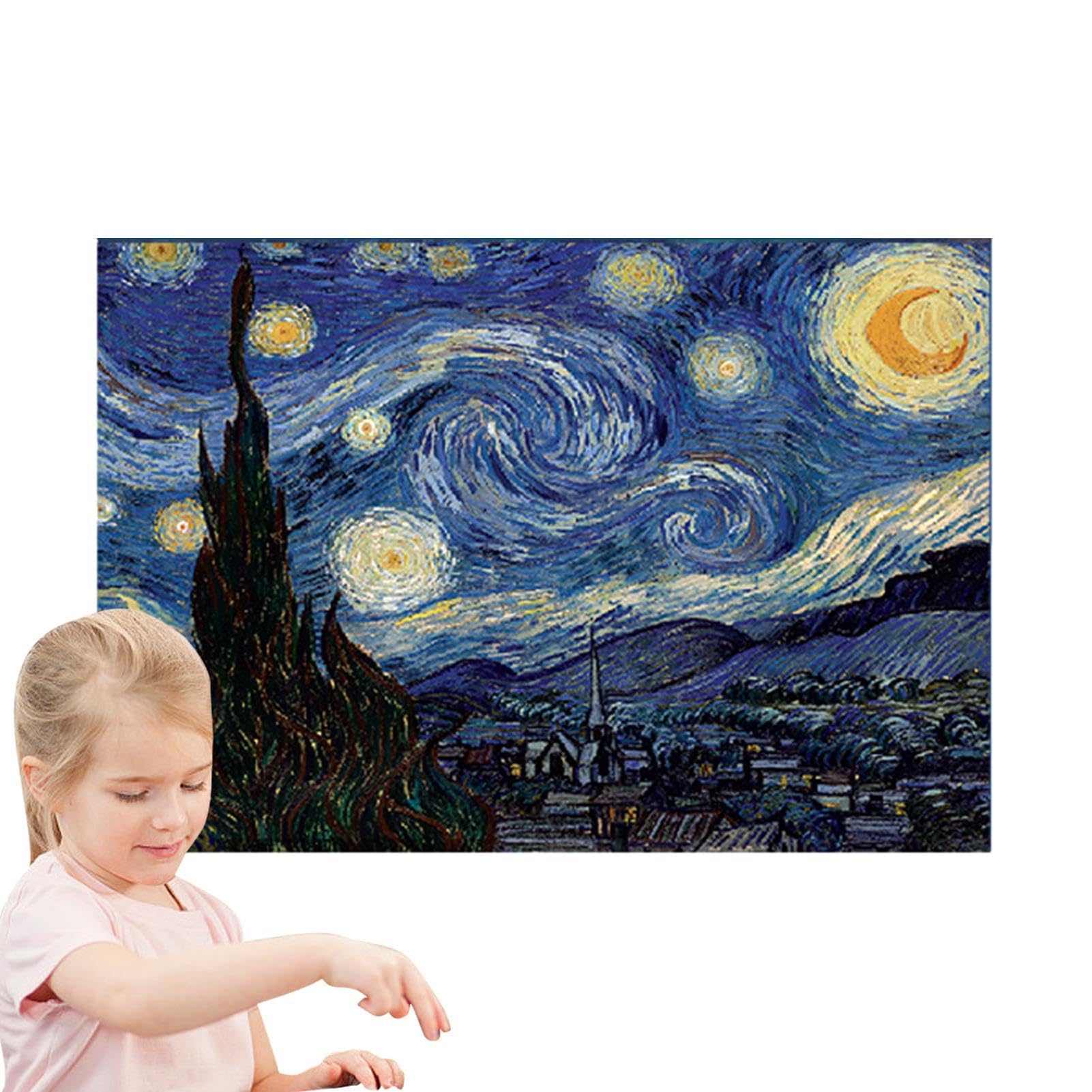 150-Piece Star Puzzle in Tube - Brain Teaser & Creative Painting Toy for Kids - Perfect for Travel, Birthday Gifts & Family Game Night