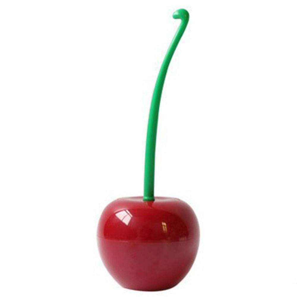 XiXiBoom Cherry-Shaped Toilet Brush - Durable Bathroom Cleaning Tool for Toilet Bowl, Sink & Shower - Perfect for Home, Office & RV Use