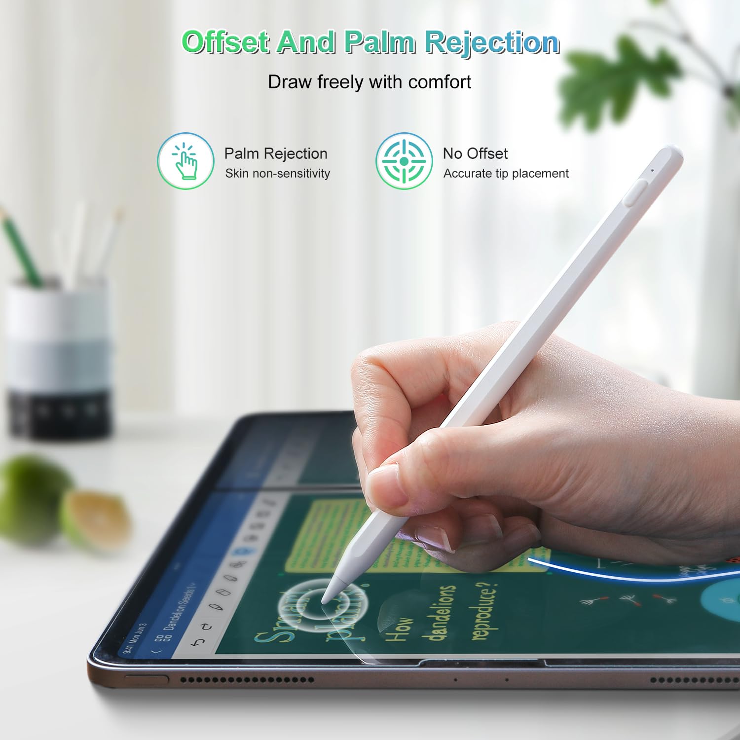 2nd Gen Wireless Charging Pencil - Apple Pencil Alternative for iPad Pro 11