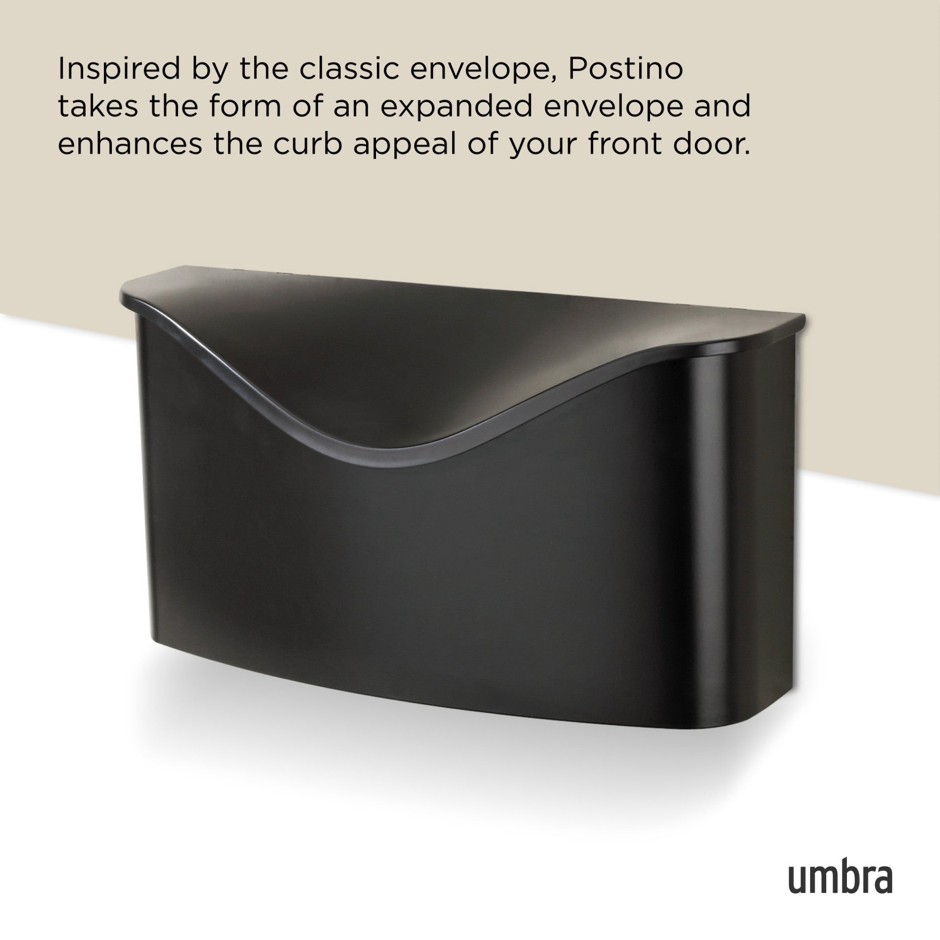 Postino Mailbox - Durable & Stylish Outdoor Mailbox for Home & Office - Perfect for Mail Delivery & Curb Appeal Enhancement