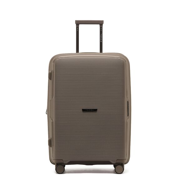 Tosca TCA510 Bel Air 20-Inch Small Cabin Spinner Hard Suitcase in Champagne - Perfect for Air Travel, Weekend Getaways & Carry-On Luggage