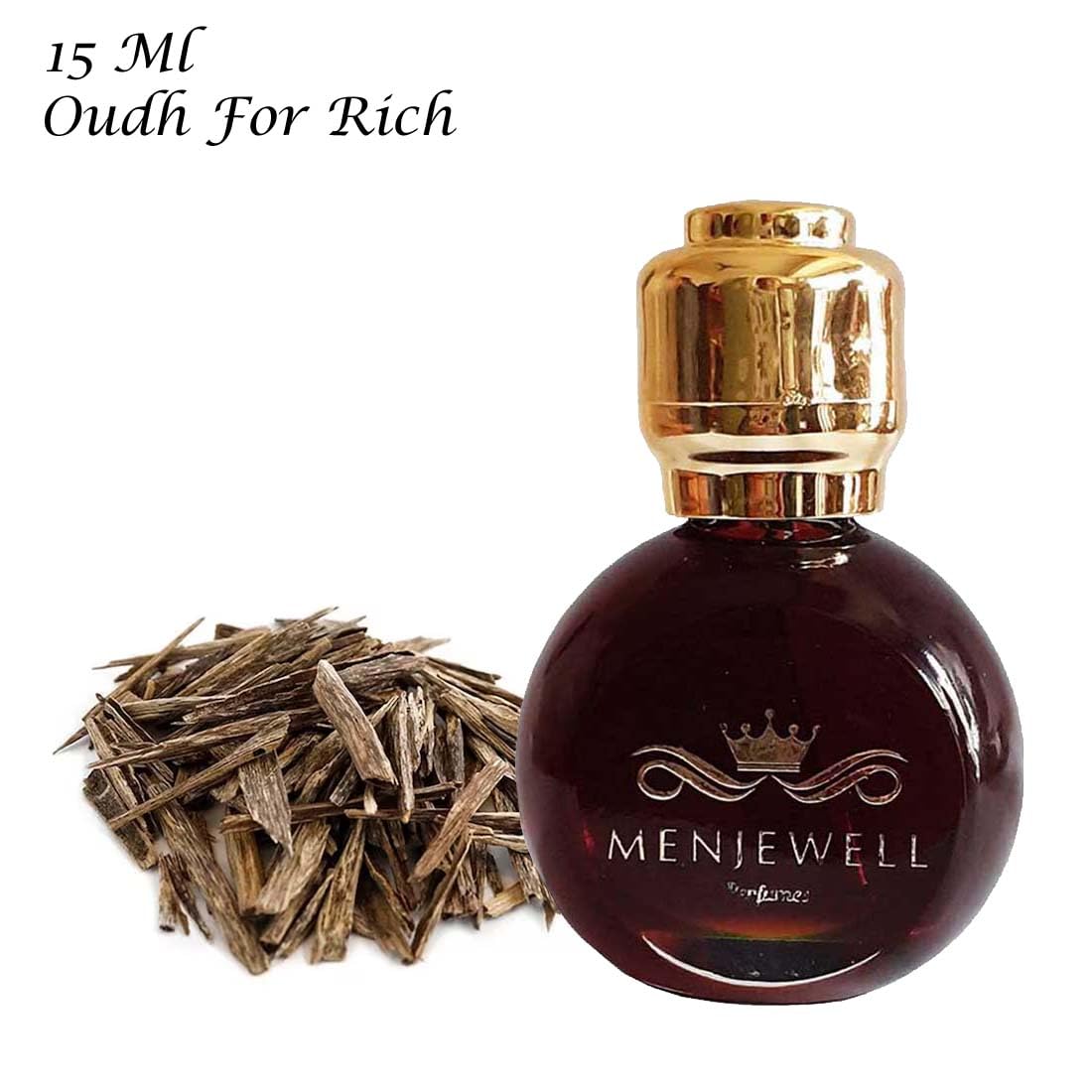 Premium Oudh Attar Perfume for Men & Women - Unisex Long Lasting Luxury Scent | Alcohol-Free Fragrance Oil | 15ml Roll-On Bottle | Perfect for Special Occasions, Date Nights & Gift Giving