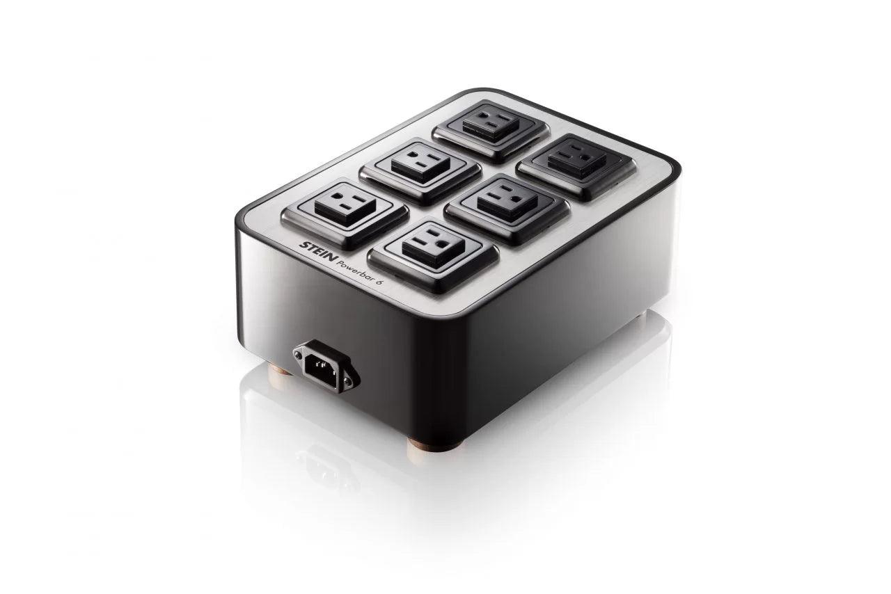 Stein Music Power Bar 6/10 - Premium Audio Power Conditioner for Hi-Fi & Home Theater Systems - Reduce Noise & Improve Sound Quality - Perfect for Audiophiles & Music Studios