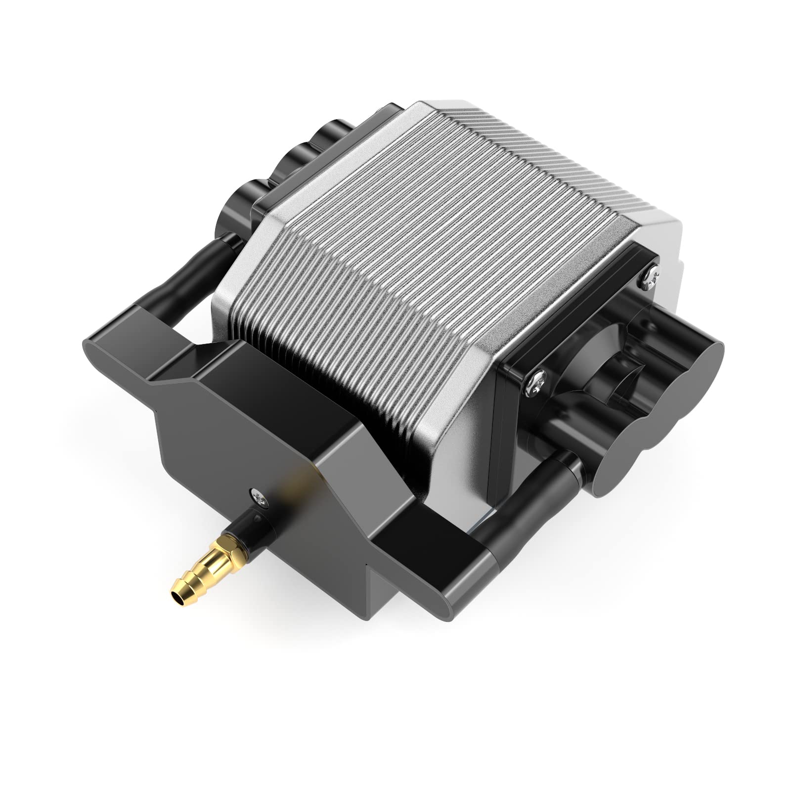 SCULPFUN Air Assist for S10 Laser Engraver - Adjustable 0-30L/Min Air Flow, Low Noise, Clean Cutting for Wood, Metal & Acrylic - Perfect for DIY Crafts, Sign Making & Jewelry Engraving