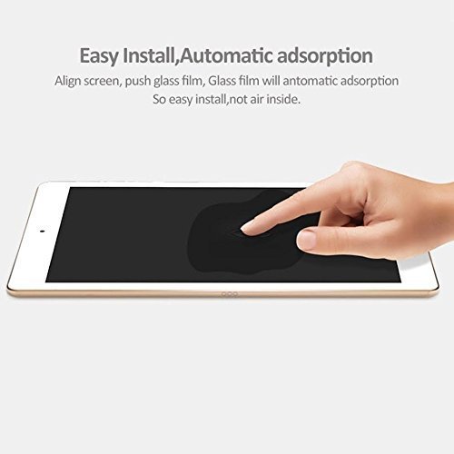 BISEN Matte Anti-Glare Screen Protector for iPad 9.7 (2018/2017), iPad Pro 9.7, iPad Air 2 & Air 1 - Anti-Fingerprint, Anti-Scratch Tempered Glass with Lifetime Protection - Perfect for Work, Study & Entertainment