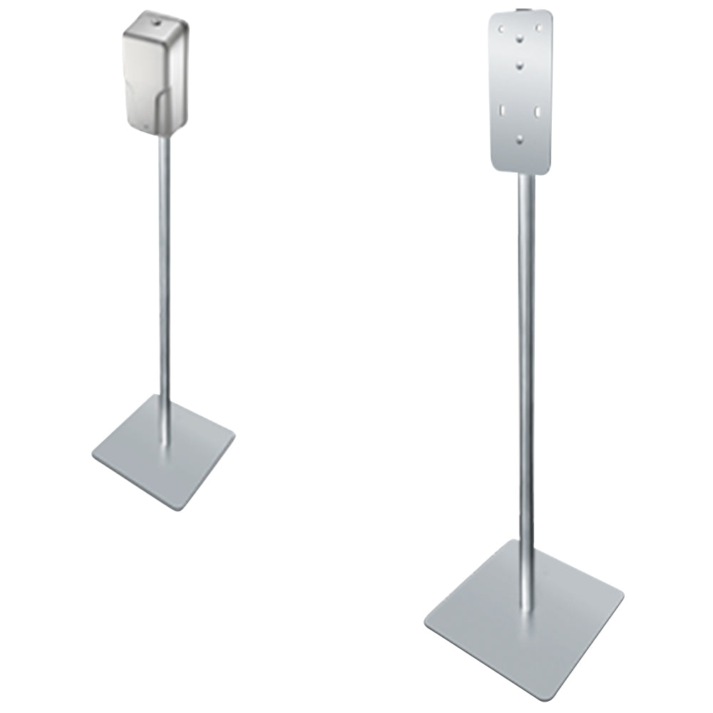 ASI FS 0300 Wall Mount Soap & Hand Sanitizer Dispenser Stand - Touchless Automatic Refillable for Bathroom, Kitchen & Office Use