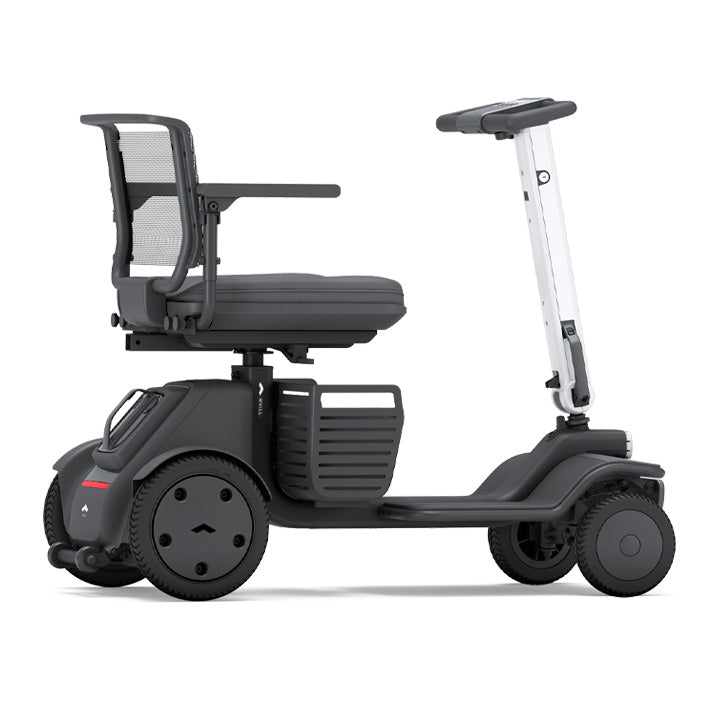 WHILL Model R 4 Wheel Mobility Scooter - Lightweight Electric Wheelchair for Adults & Seniors - Indoor/Outdoor Use for Shopping, Travel & Daily Activities