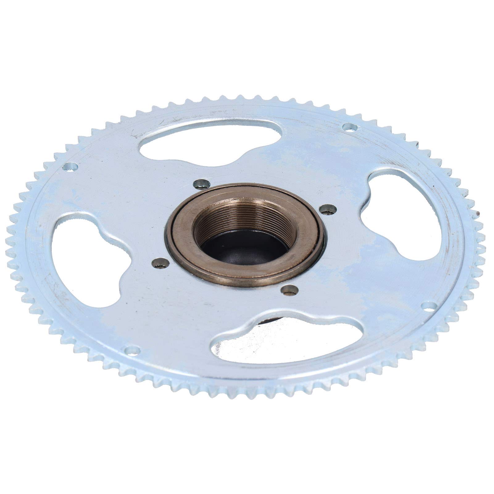 **Sturdy Bicycle Chain Wheel & Freewheel Crankset Kit - Durable Bike Accessory for Electric Bicycle & E-Bike Conversion - Perfect for Commuting, Off-Road & DIY Modifications**