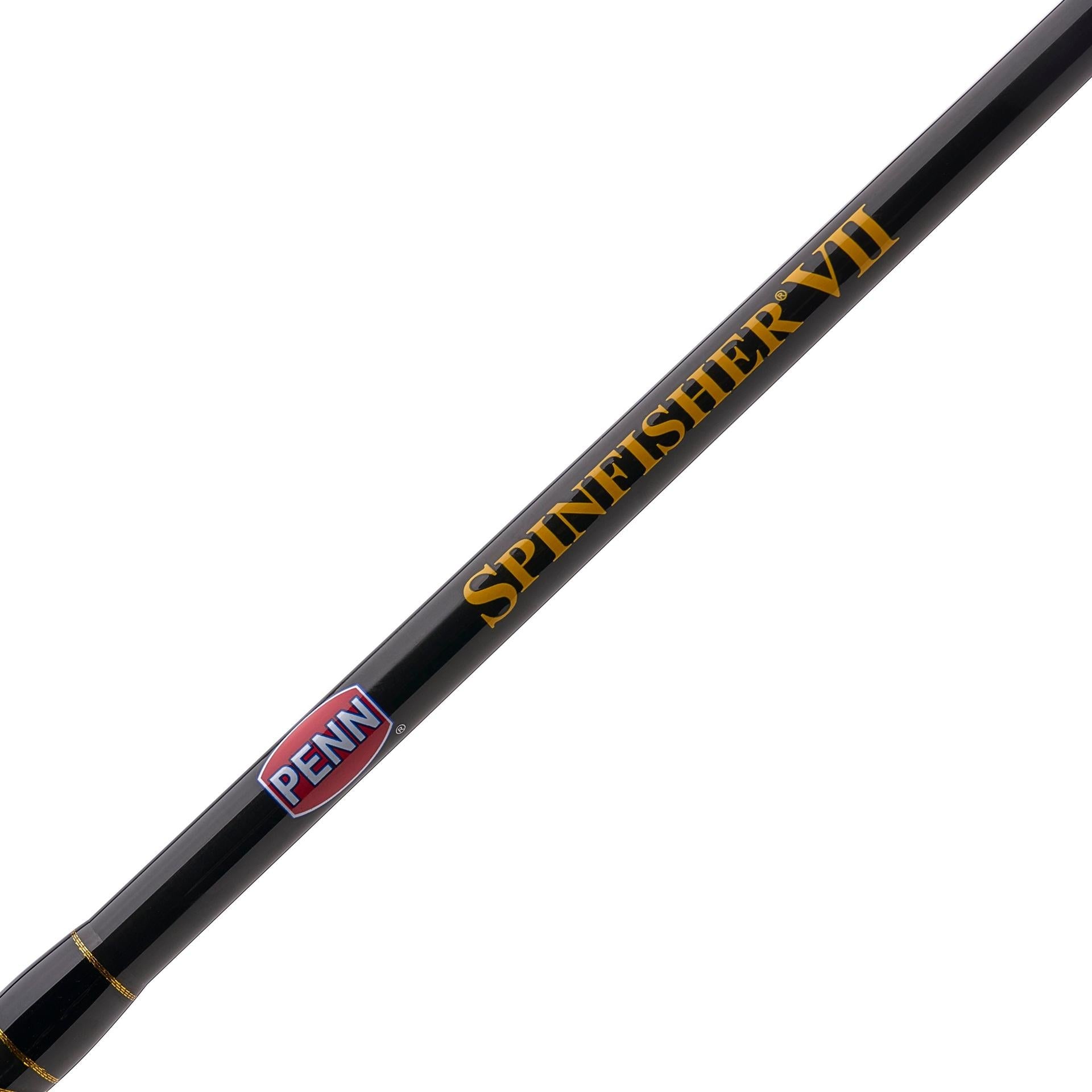 Penn Spinfisher® VII Spinning Rod and Reel Combo - Saltwater Fishing Gear for Surf, Pier & Offshore Angling - Corrosion-Resistant Spinning Reel with Heavy-Duty Fishing Rod