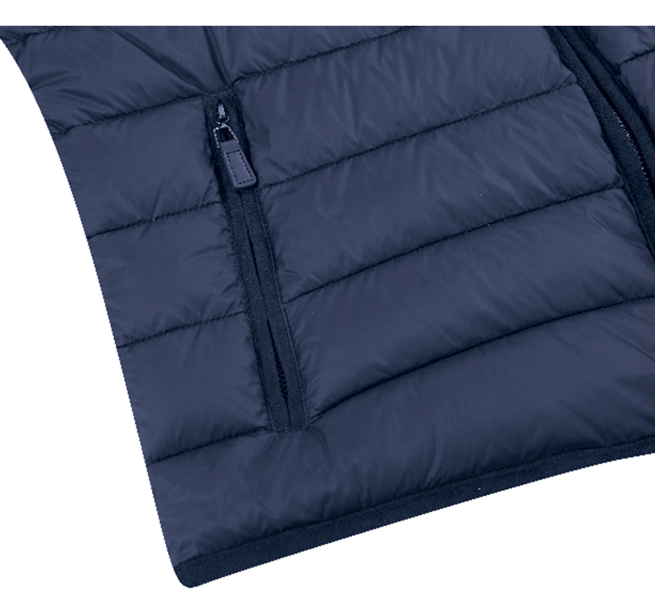 Alessandro Vitello by Renoir Jonathan Nylon Down Blue Vest 831 10 - Lightweight Insulated Winter Vest for Men, Fashionable Puffer Vest Jacket for Outdoor Activities, Hiking & Casual Wear