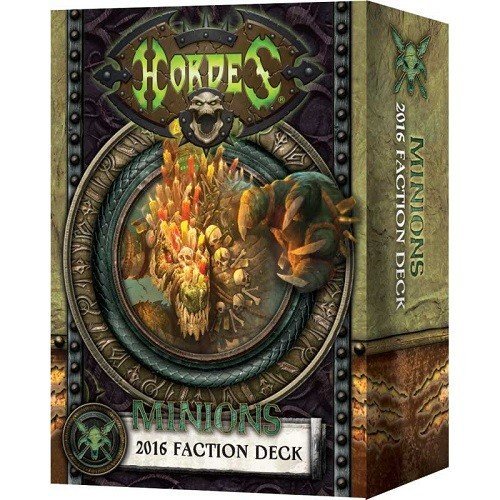 Hordes Minions 2016 Faction Deck - Tabletop Strategy Game Cards for Miniature Wargaming & Collectible Card Battles