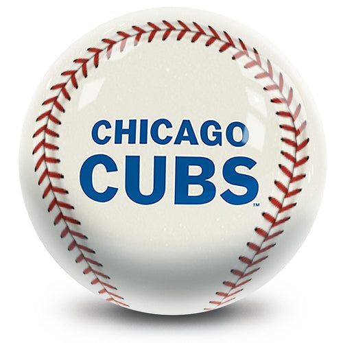 MLB Chicago Cubs Official Bowling Ball - Professional Baseball Team Design for Bowling Enthusiasts | Perfect for League Play, Birthday Gifts & Sports Fan Collections