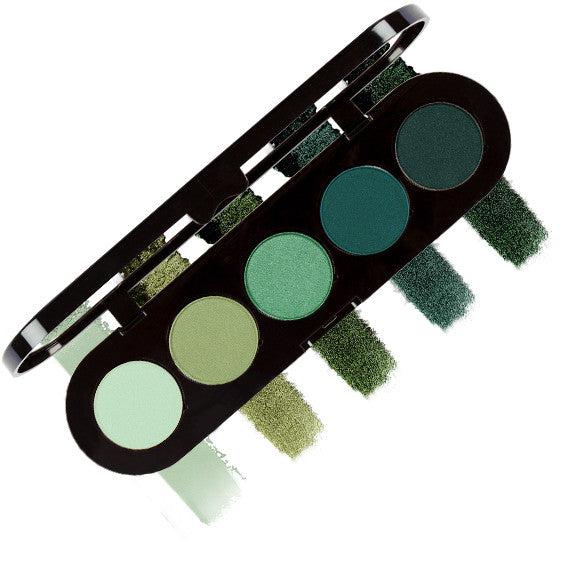 Make Up Atelier 5-Color Eyeshadow Palette - Highly Pigmented, Long-Lasting Makeup for Day & Night Looks - Perfect for Professional Makeup Artists & Beauty Enthusiasts
