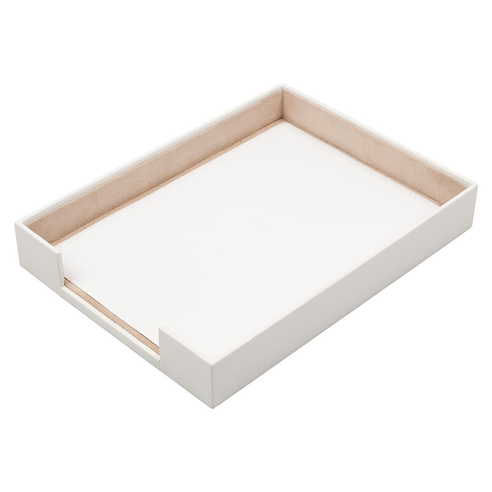 MOOG Genuine Leather Document Tray - Premium Office Desk Organizer for Files, Papers & Stationery - Perfect for Home Office, Work Desk & Professional Workspace Organization