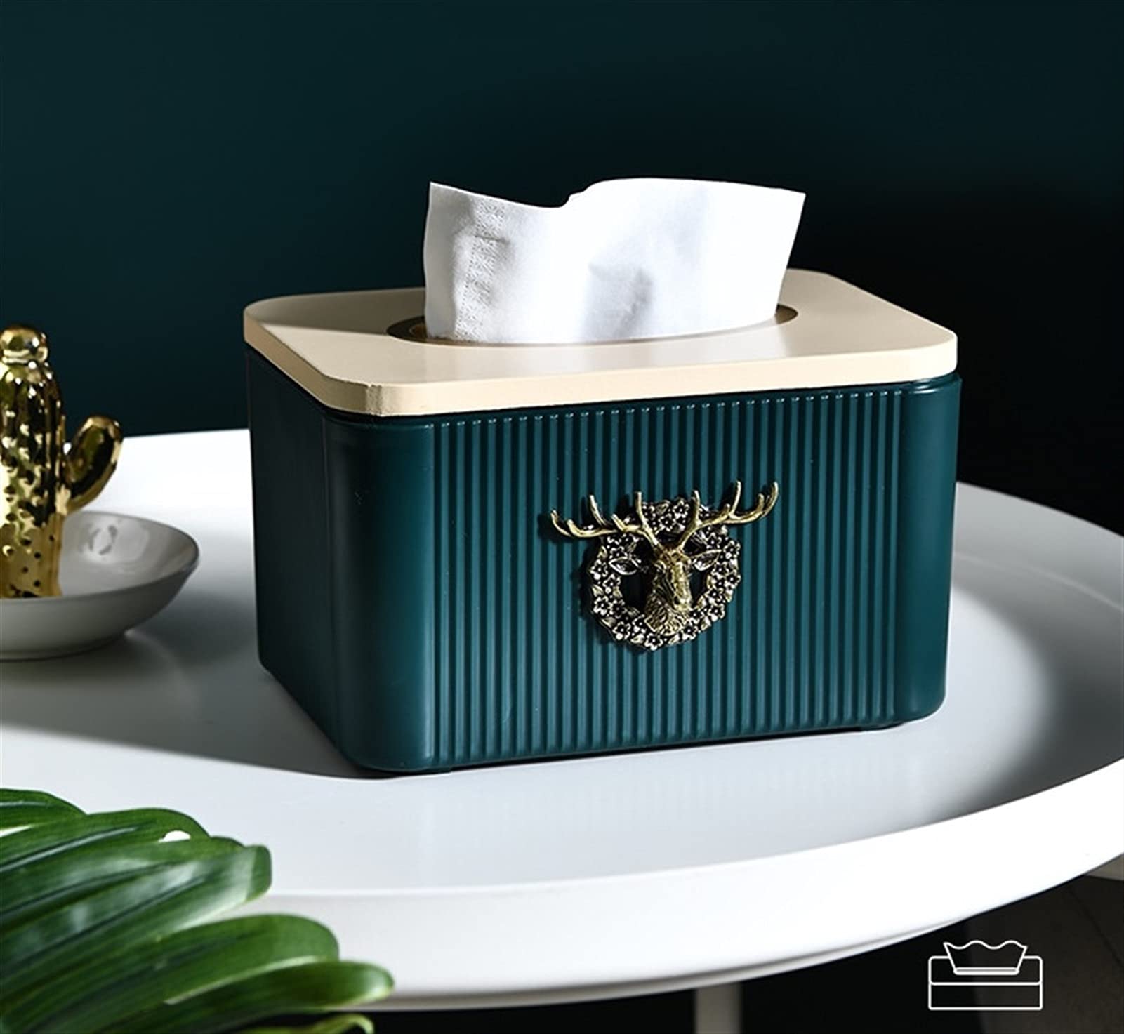 Creative High-End Tissue Box - Modern Home Decor for Living Room & Bedroom | Personalized Luxury Paper Towel Holder | Stylish & Simple Design for Elegant Spaces