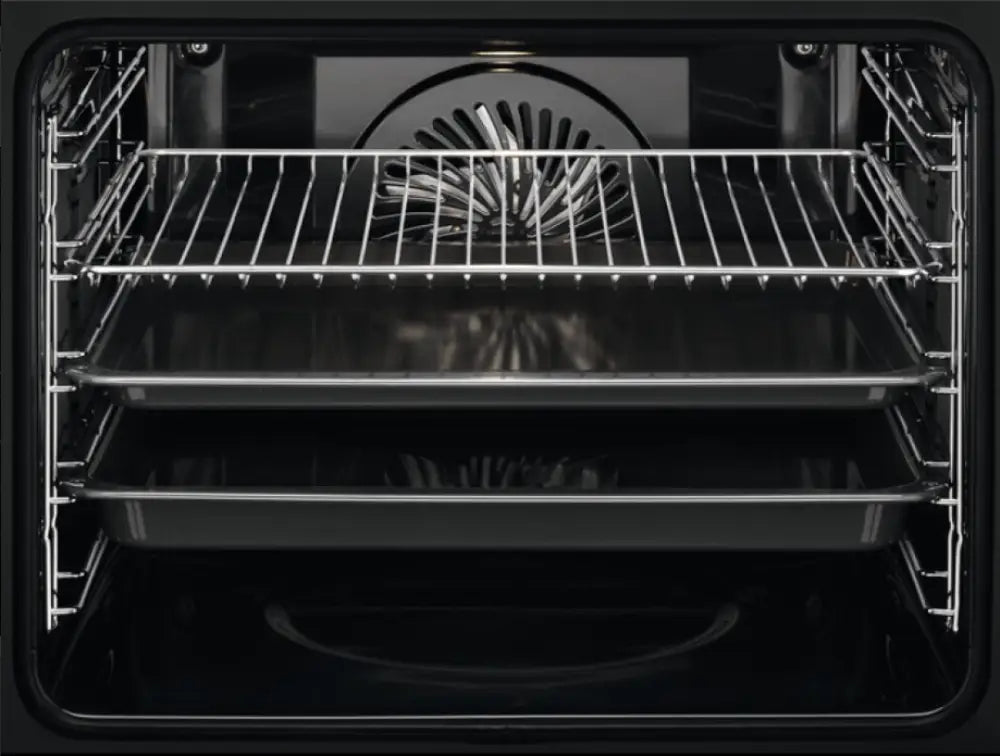 AEG BPK535060B 60cm Pyroluxe™ Multifunction 9 Oven - Black Stainless Steel Built-In Electric Oven with Self-Cleaning & Convection for Modern Kitchens | Perfect for Baking, Roasting & Entertaining