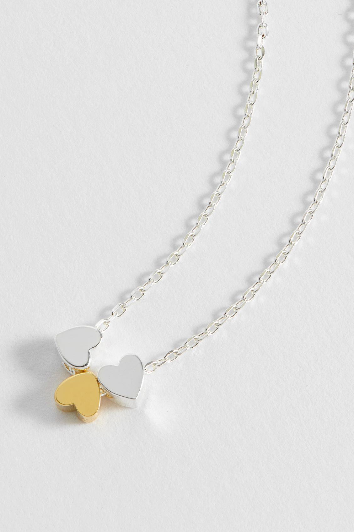 Trio Heart Necklace - Elegant 3-Layer Heart Pendant for Women | Perfect Gift for Valentine's Day, Anniversary & Romantic Occasions