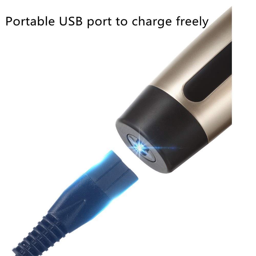 Professional Rechargeable Electric Hair Clipper for Adults & Kids - Cordless Hair Trimmer with Fade Settings, Quiet & Smooth Shaving - Perfect for Home Haircuts, Beard Trimming & Grooming