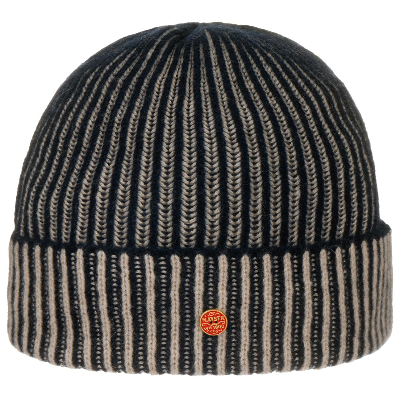 Luxury Harper Cashmere Beanie Hat by Mayser - Soft Winter Knit Hat for Women & Men - Perfect for Skiing, Snowboarding & Cold Weather Fashion