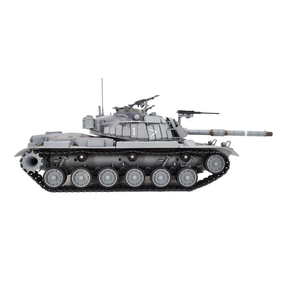 1/16 Scale Israeli M60W ERA Magach 3 RC Main Battle Tank with LED Lights & Sound Effects - All Terrain Off-Road Remote Control Military Tank Toy for Adults & Collectors - Perfect for Battle Reenactments, Display Collections & Outdoor Play