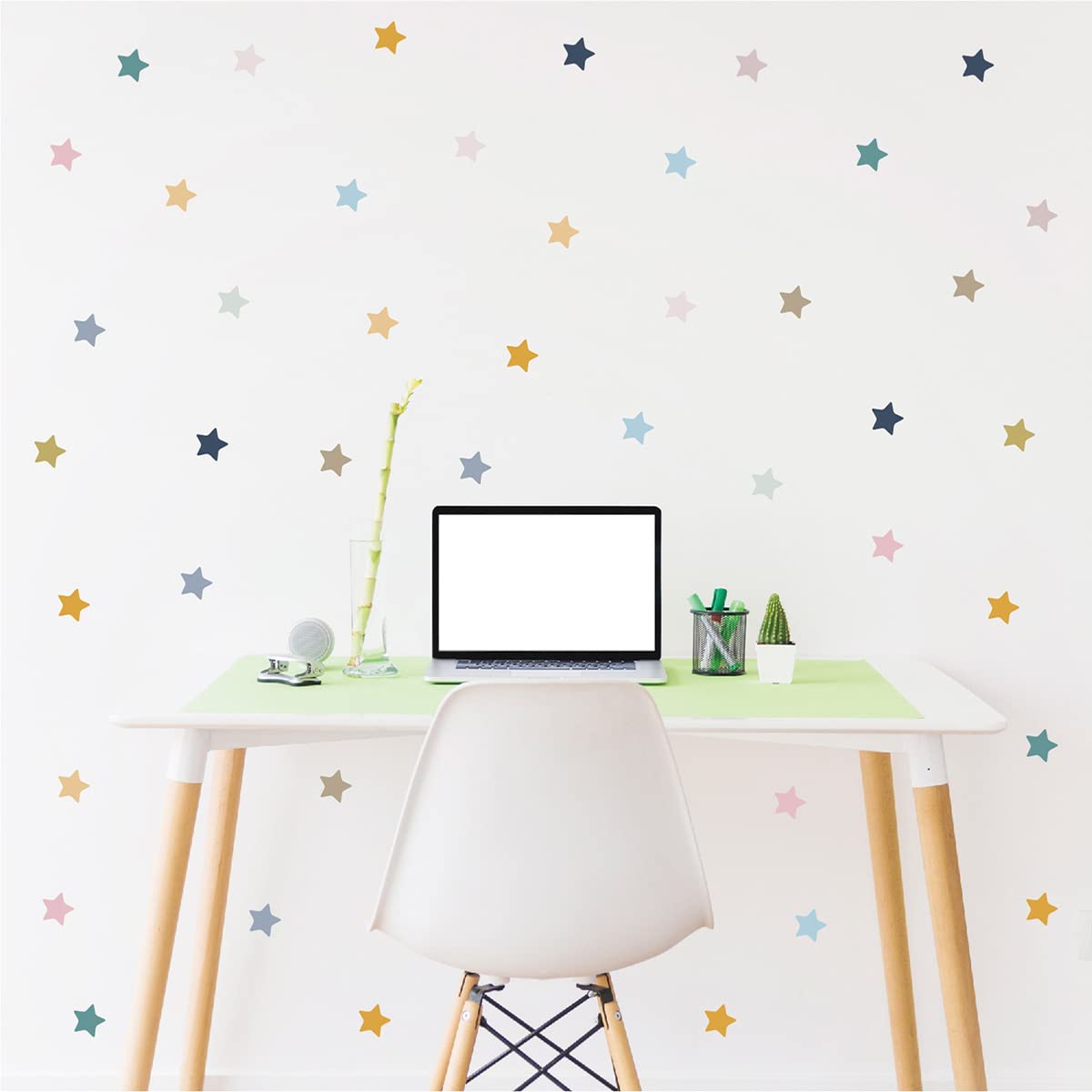 Boho Star Wall Stickers for Kids Room - DIY Peel and Stick Wall Decals for Nursery, Bedroom, Classroom & Closet - 10 Sheets - Perfect for Home Decor, Party Decorations & Creative Wall Art Projects