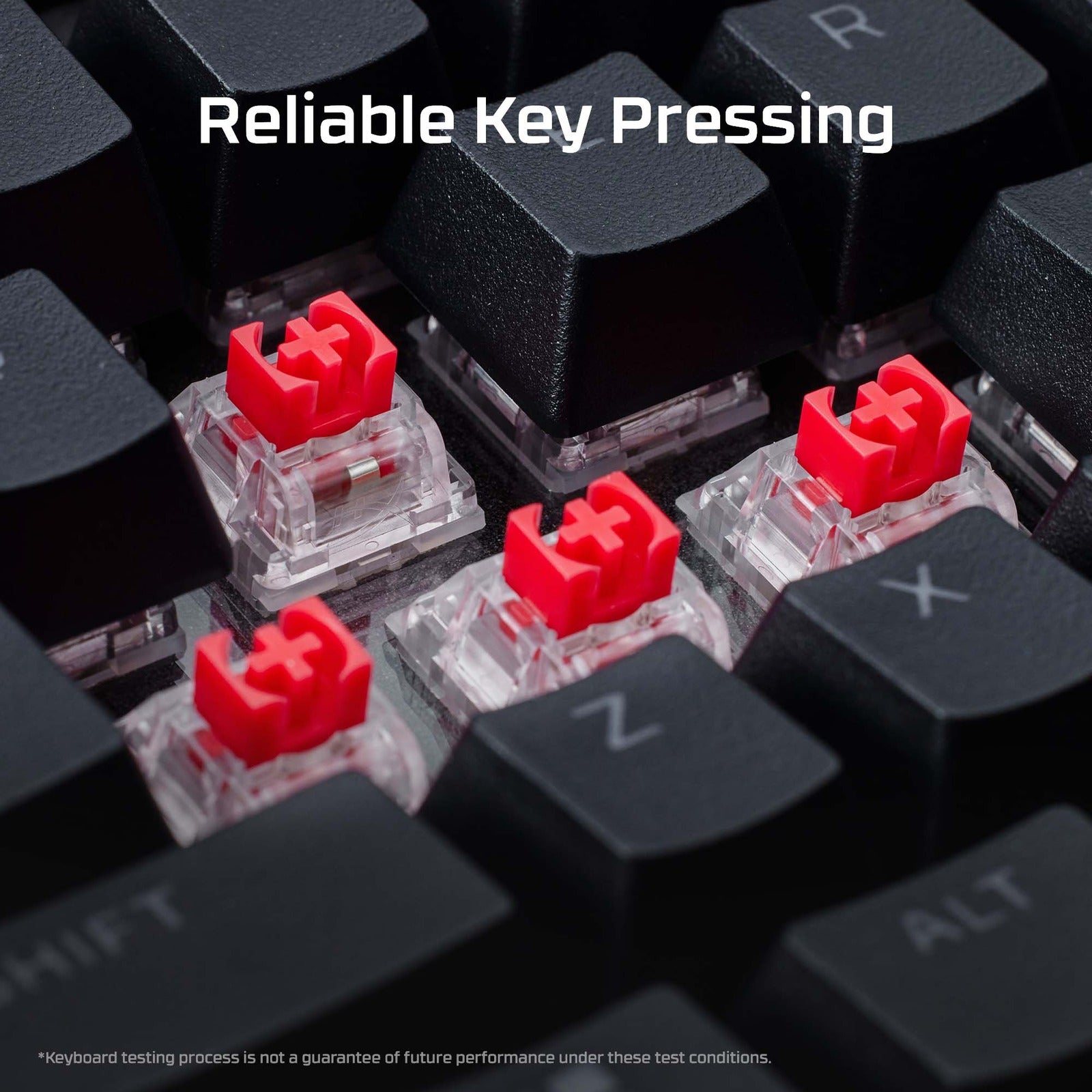 HyperX Alloy Rise Mechanical Gaming Keyboard - RGB Backlit, Anti-Ghosting, Durable Switches for PC & Mac - Perfect for Esports, Streaming & Office Work
