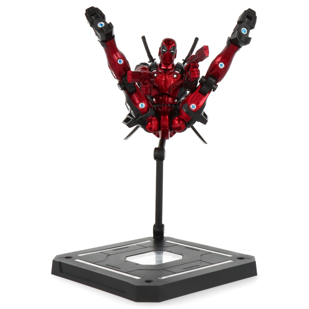 Deadpool Fighting Armor - Marvel Superhero Collectible Figure for Display & Action Scenes | Perfect for Fans, Collectors & Cosplay Enthusiasts