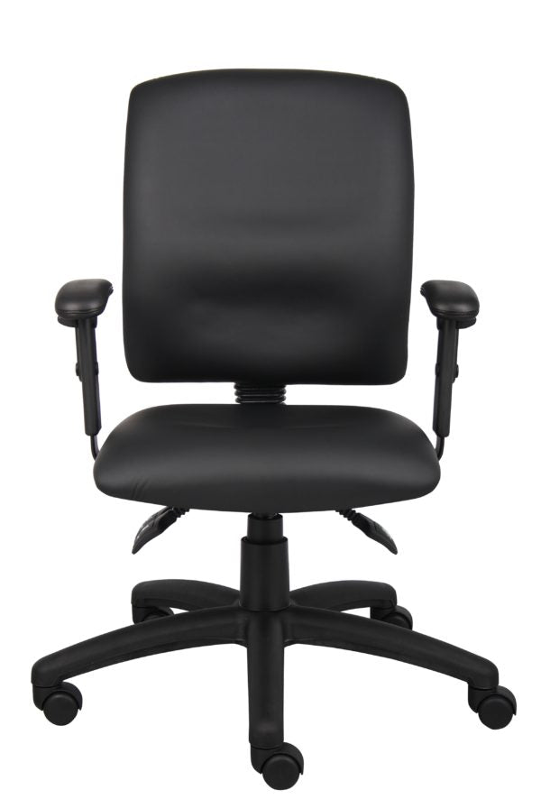 Ergonomic Multi-Function Fabric Task Chair with Adjustable Height & Lumbar Support - Perfect for Home Office, Gaming & Workspace Comfort