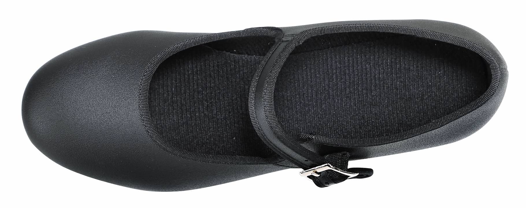 **Linodes Unisex PU Leather Easy Strap Tap Dance Shoes for Women & Men - Lightweight & Comfortable - Perfect for Jazz, Broadway, and Tap Dancing Performances**