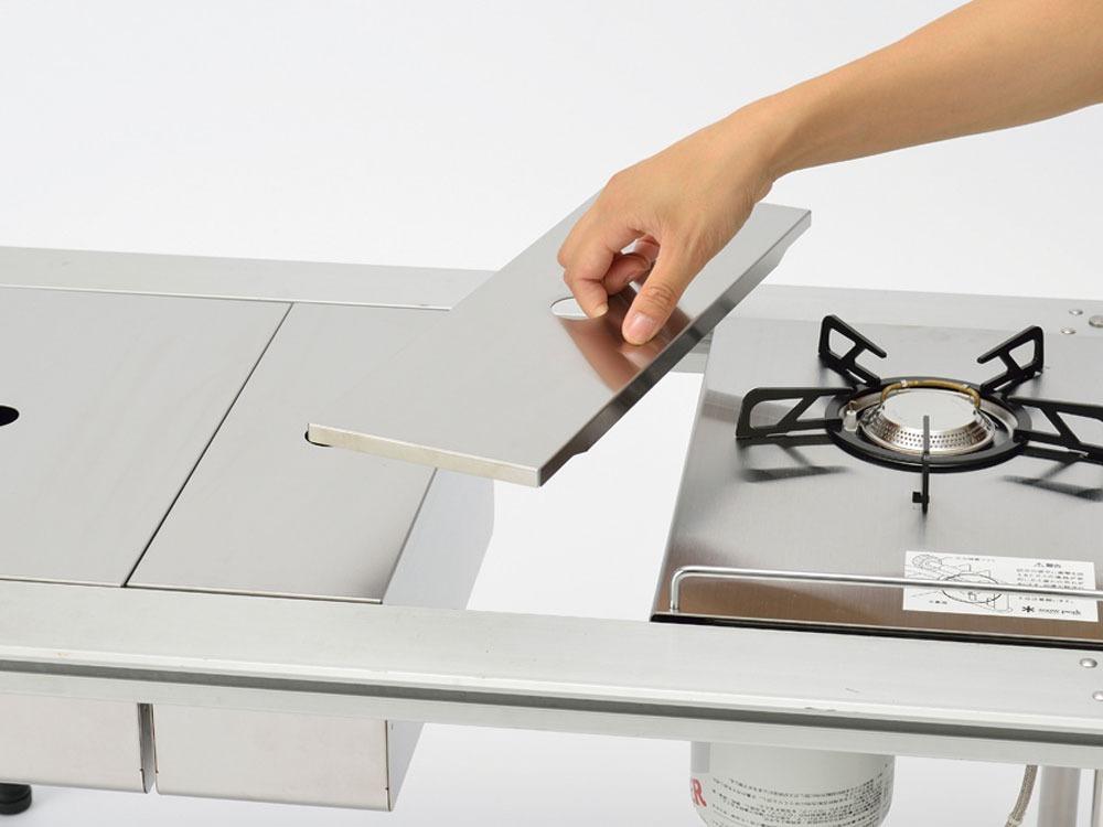 Premium Stainless Steel Half Unit Storage Box - Durable & Compact Organizer for Home, Office, or Workshop Use