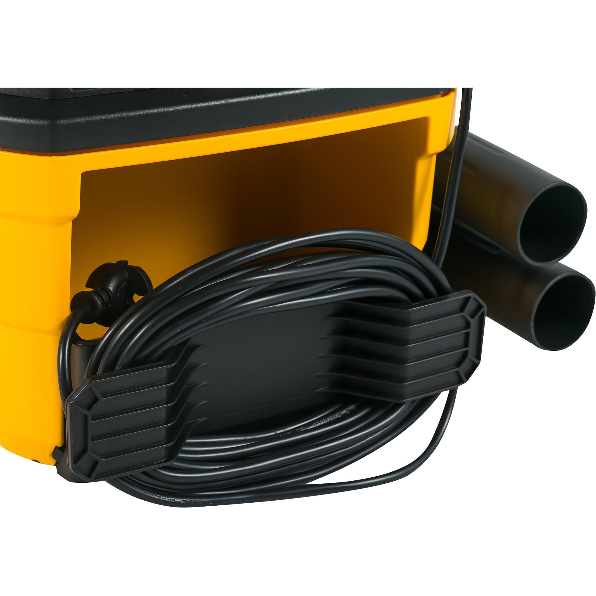 DEWALT DXV04T 4 Gallon Portable Wet Dry Vacuum Cleaner - Powerful Shop Vac for Home, Garage & Car Cleaning | Yellow Industrial Vacuum