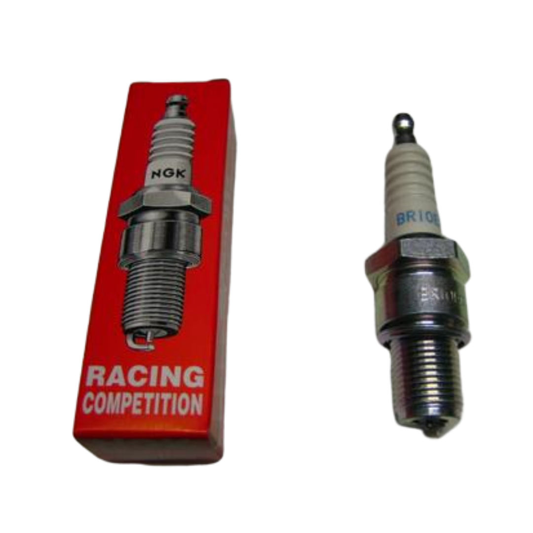 NGK BR9/BR10 EG Spark Plug - High Performance Iridium Spark Plug for Motorcycles, ATVs & Snowmobiles - Improves Engine Performance & Fuel Efficiency