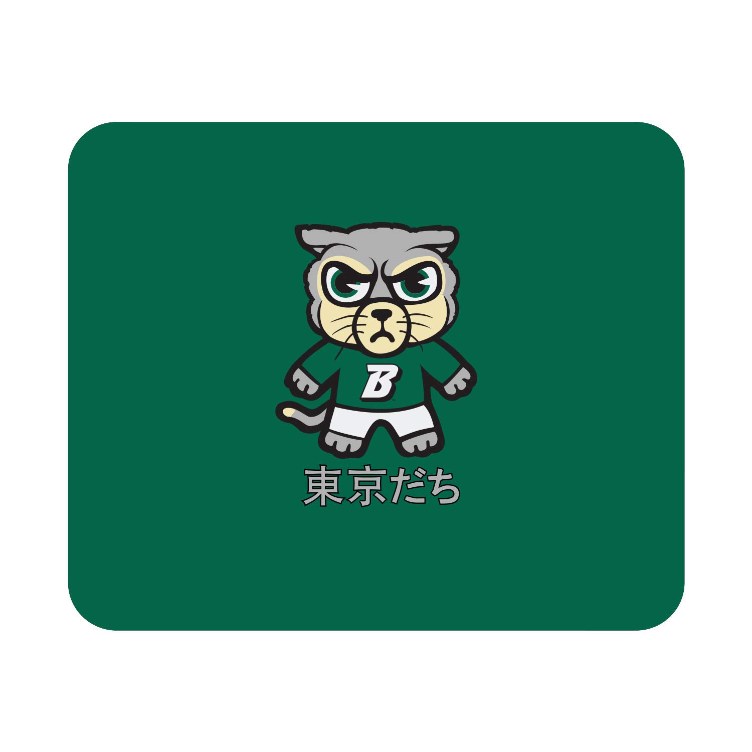 Binghamton University Standard Fabric Mouse Pad - Non-Slip Desk Accessory for Gaming & Office Use - OTM Essentials Classic Design by Tokyodachi - Perfect for Dorm Rooms, Workstations & Computer Setups