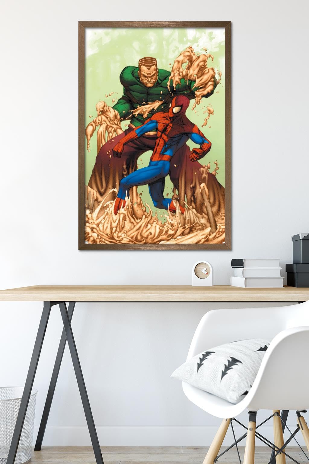 Trends International Marvel Comics Sandman - Marvel Age Spider-Man #17 Wall Poster, 34