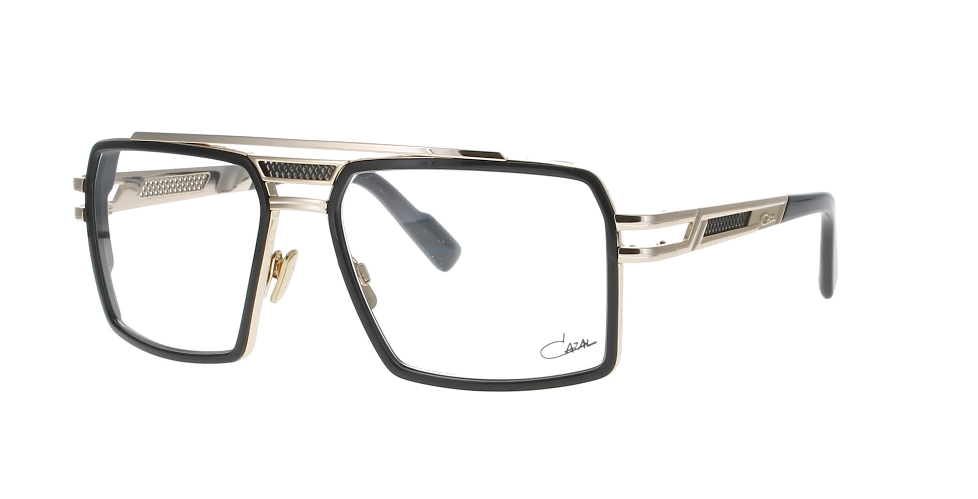 Cazal 6033 Retro Vintage Sunglasses for Men & Women - Classic 80s Style Aviator Shades for Fashion, Outdoor, and Driving Use