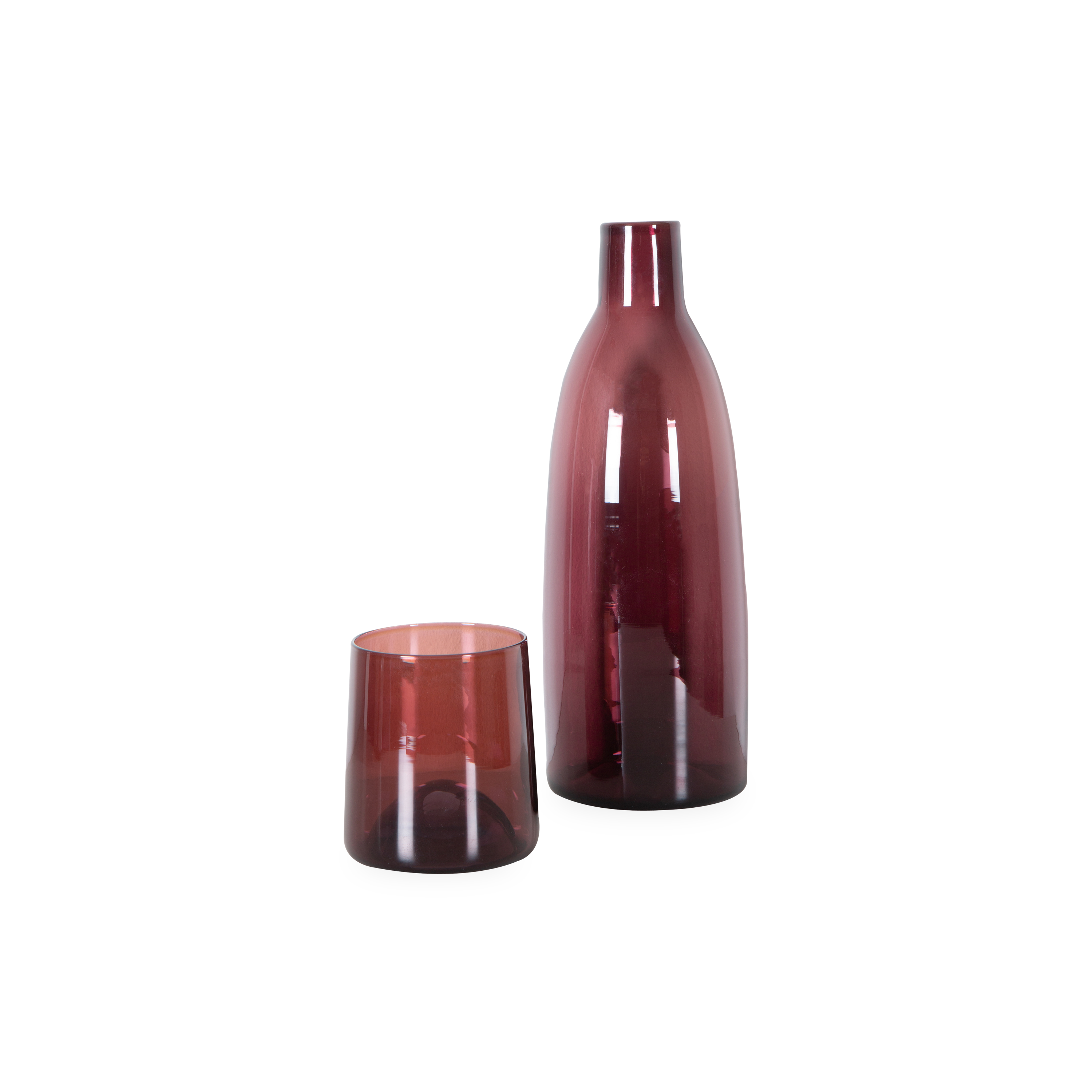 Premium Glass Carafe Set with Stainless Steel Lid - 34oz Elegant Water Pitcher for Iced Tea, Coffee & Beverages - Perfect for Home, Office, Restaurant & Party Serving