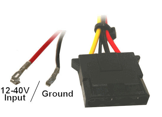 Coolerguys 12-40V DC to 12V & 5V DC Converter - Dual Output Voltage Regulator for Car, Truck, RV, Boat & DIY Electronics Projects