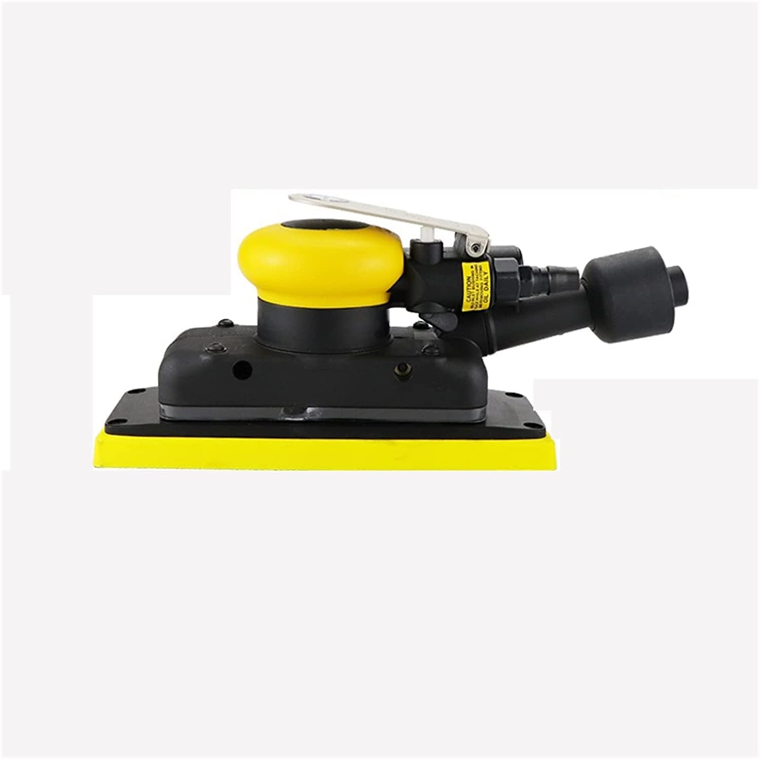 Orbital Air Sander - Pneumatic Rectangular Sander with Square Pad for Grinding, Polishing & Sanding | Perfect for Woodworking, Metal Finishing & Automotive Body Work