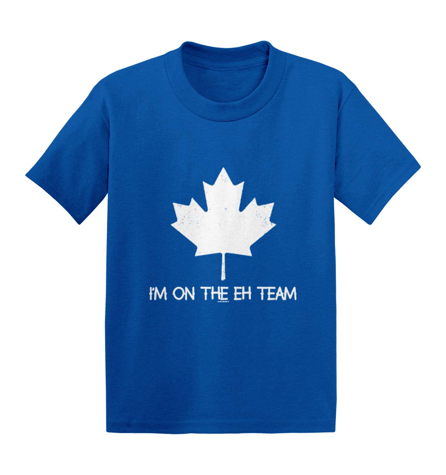 Canada Strong Infant & Toddler Cotton Jersey T-Shirt - Eh Team Design - Soft & Comfortable Baby Clothes for Playtime & Family Outings