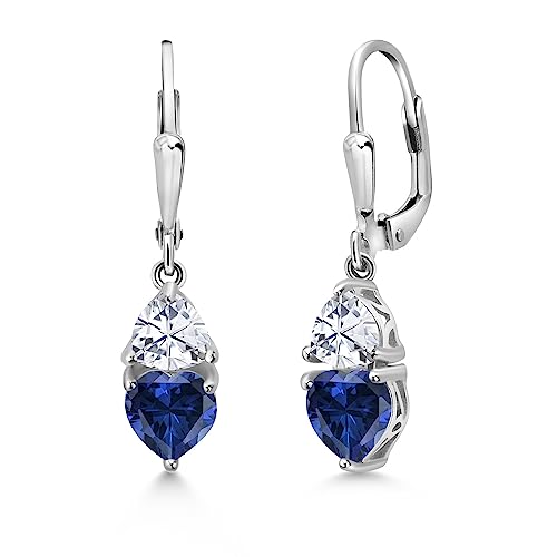 Created Sapphire and Moissanite