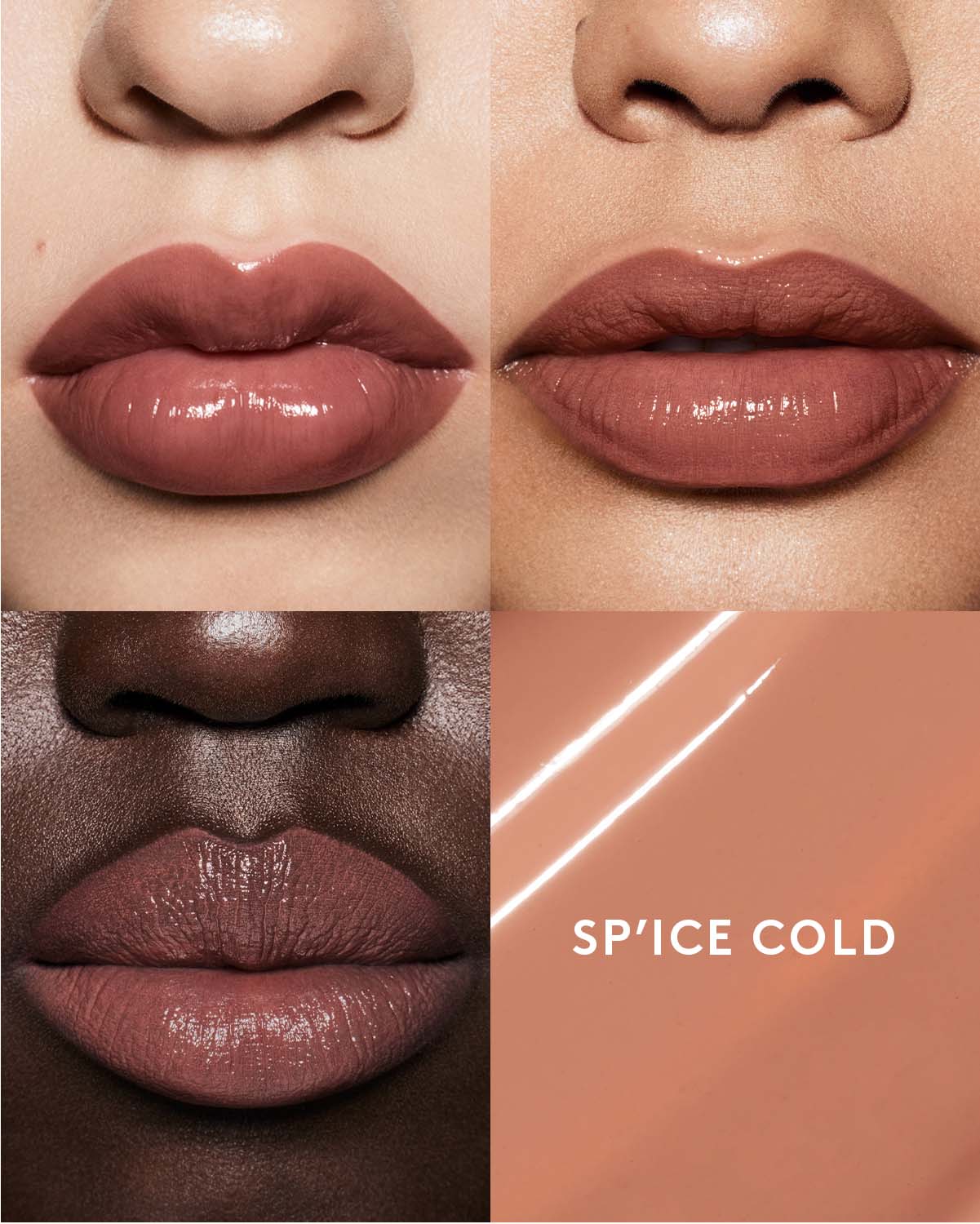 Gloss Bomb Stix High Shine Lip Gloss Stick - Spice Cold | Hydrating & Long-Lasting Lip Gloss for Women | Perfect for Daily Wear, Parties & Special Occasions