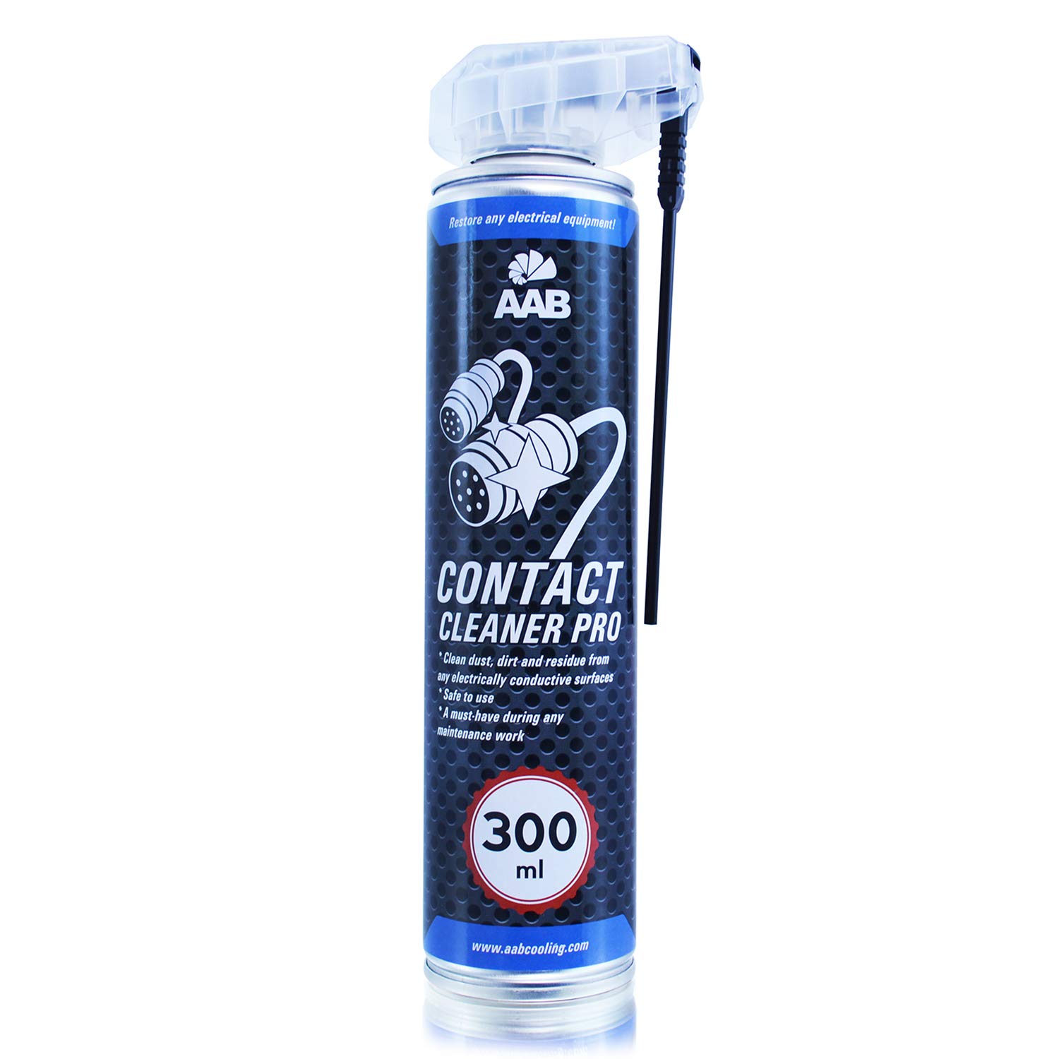 AABCOOLING Professional Contact Cleaner Spray 300ml - Fast Drying Electronic Cleaner for Electrical Contacts, Circuit Boards, Automotive Parts - Ideal for Electronics, Cars, and Home Appliances Maintenance