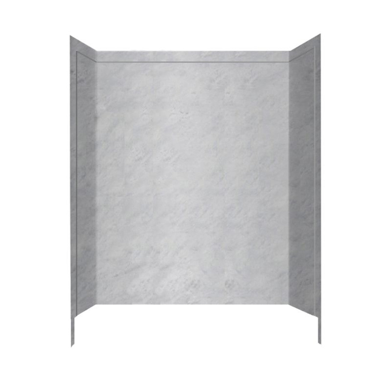 32 x 60 Inch Swanstone Bathtub Wall Kit with Molded Trim - Durable Acrylic Shower Surround for Bathroom Remodel, Waterproof & Mold-Resistant (Perfect for Modern Home Renovations)