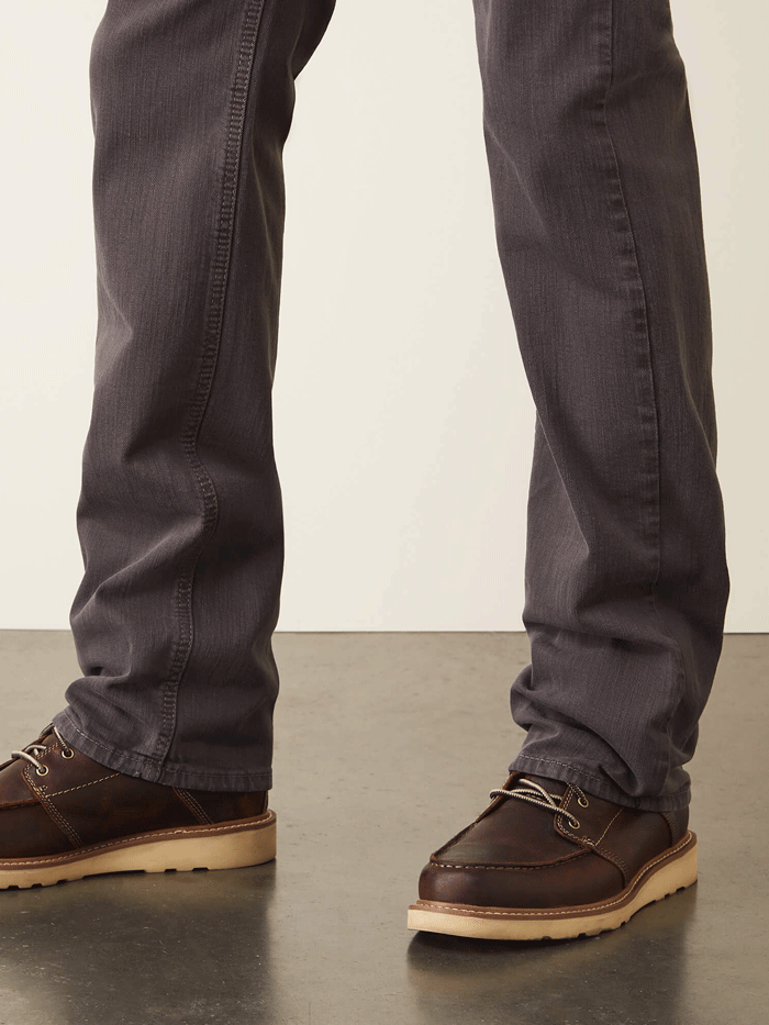 Ariat Men's M7 Grizzly Straight Jean in Charcoal - Durable Work Pants for Ranch, Construction & Outdoor Activities