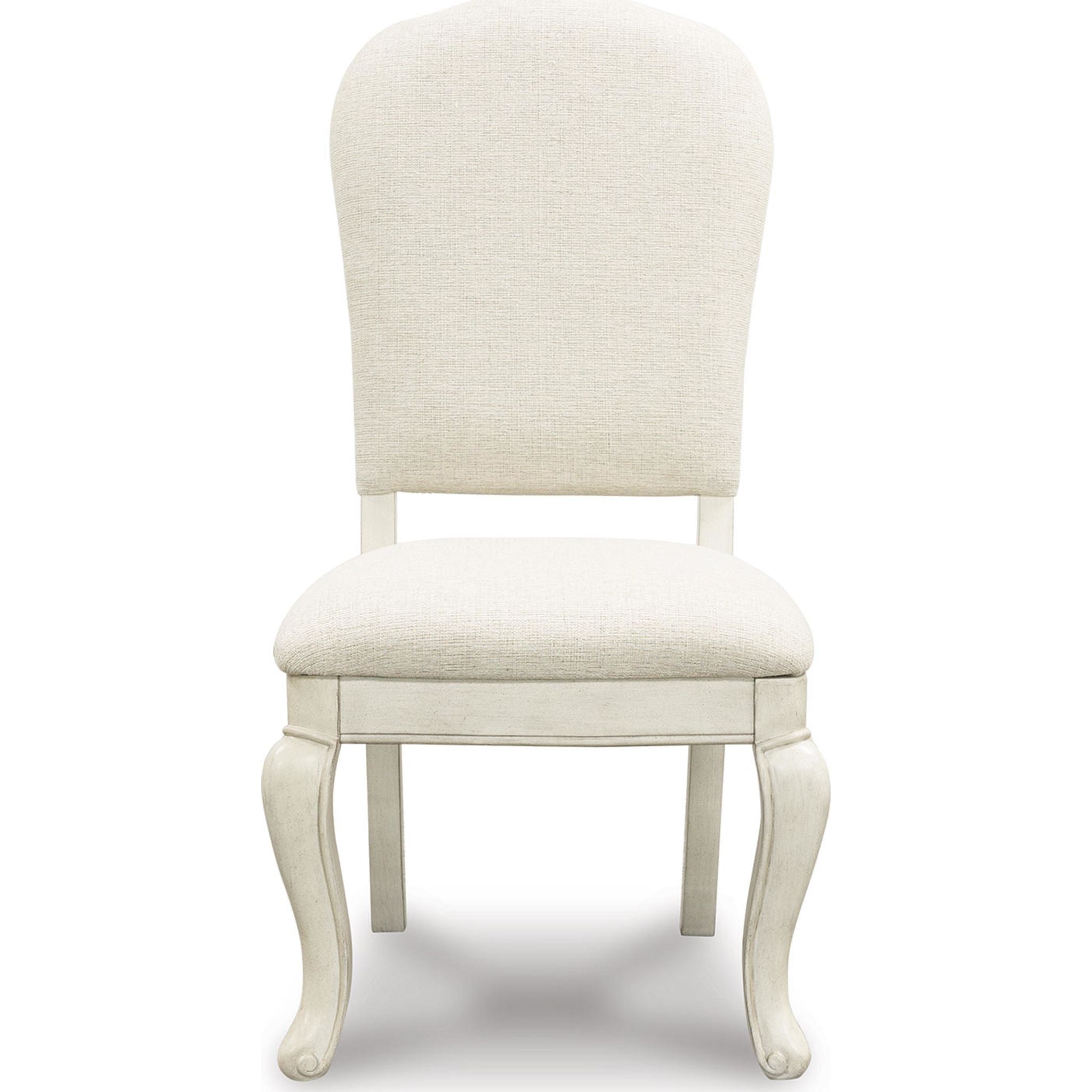 Arlendyne Side Chair - Antique White Wooden Dining Chair (D980-01) - Perfect for Kitchen, Dining Room, and Office Use
