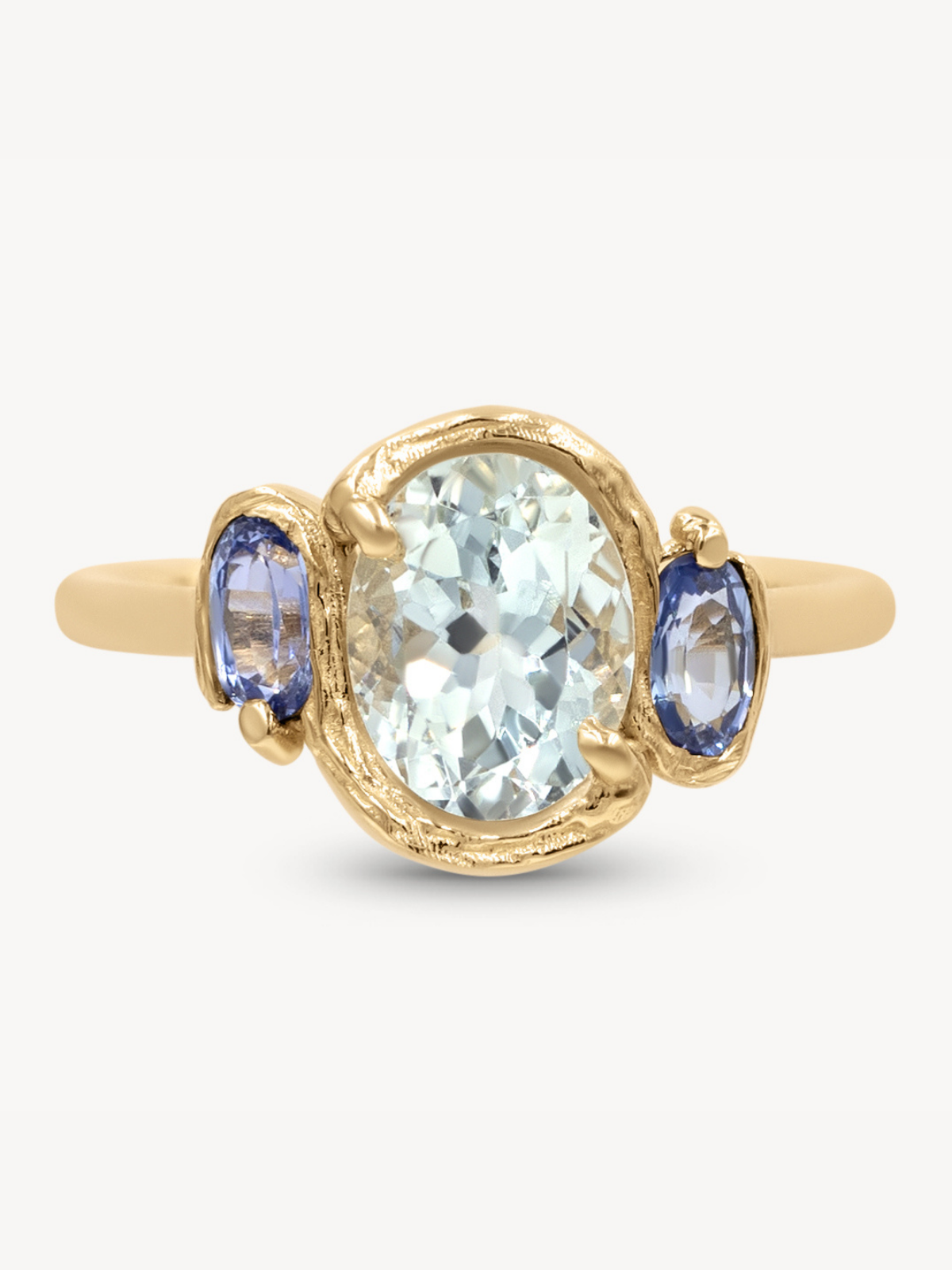 Maya Blue Ring - Sterling Silver Adjustable Bohemian Style Ring for Women | Perfect for Everyday Wear, Gifts & Boho Fashion