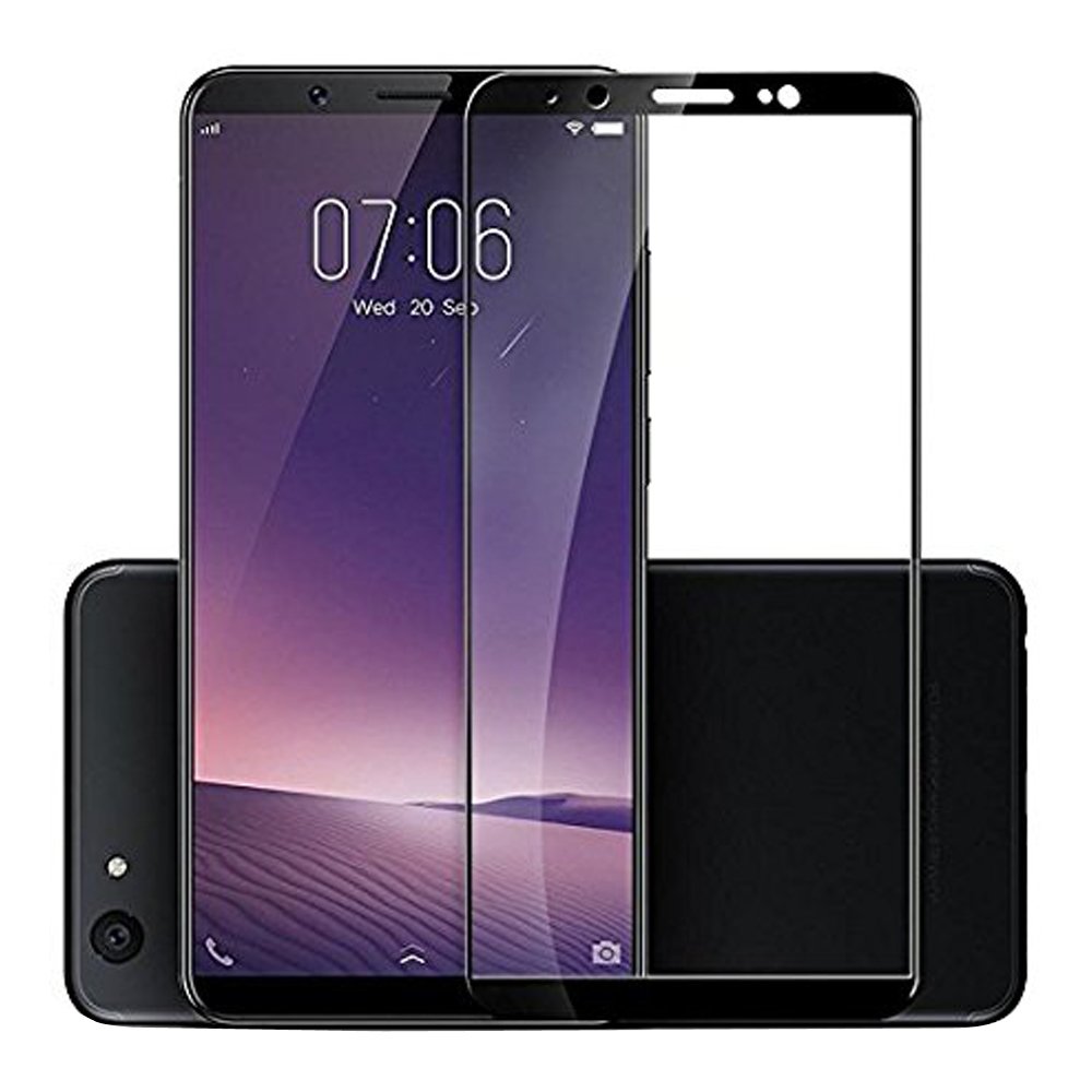 AMZER HD Crystal Clear Tempered Glass Screen Protector for Vivo V7 - Full Coverage, Anti-Scratch, Bubble-Free Screen Guard for Daily Protection (2-Pack) - Perfect for Work, Travel & Outdoor Activities